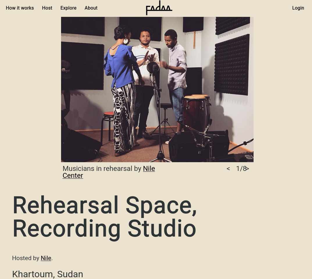 Fadaa offered by Nile Studio